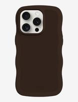 Holdit - Wavy Case Iphone 15 Pro Max - Telefono dėklas - Ruda