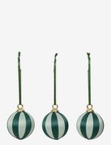 Broste Copenhagen - Joy Ornaments - Kalėdiniai žaisliukai ir eglutės aksesuarai - Žalia