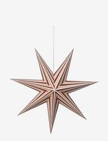 Broste Copenhagen - Joy Star Ornament - Kalėdiniai žaisliukai ir eglutės aksesuarai - Burgundiška splava