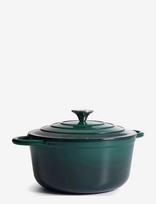 Jernverket - Jernverket Cast Iron Casserole 4.2 L Green - Puodai ir keptuvės - Žalia
