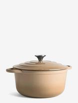 Jernverket - Jernverket Cast Iron Casserole 4.2 L Cream White - Puodai ir keptuvės - Kreminė spalva