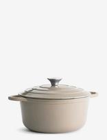 Jernverket - Jernverket Cast Iron Casserole Macchiato 4.2 L - Puodai ir keptuvės - Smėlio