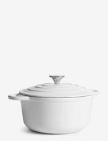 Jernverket - Jernverket Cast Iron Casserole Blanco 4.2 L - Puodai ir keptuvės - Balta