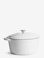 Jernverket - Jernverket Cast Iron Casserole Blanco 7 L - Puodai ir keptuvės - Balta