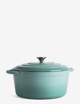 Jernverket - Jernverket Cast Iron Casserole 7 L Retro Green - Puodai ir keptuvės - Žalia