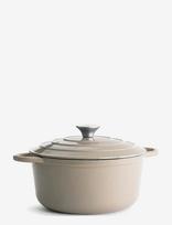Jernverket - Jernverket Cast Iron Casserole Macchiato 7 L - Puodai ir keptuvės - Smėlio