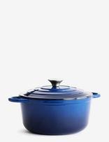 Jernverket - Jernverket Cast Iron Casserole Blue 7 L - Puodai ir keptuvės - Mėlyna