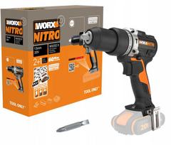 Suktuvas - gręžtuvas Worx WX352.9 20 V