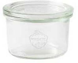 Multi Weck patento stiklainis 200 ml Ø8,8x5,6 cm be dangtelio (vnt.)