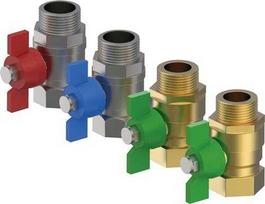 Uponor Vožtuvų rinkinys 4x combi port ins