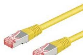 Goobay CAT 6 tinklo kabelis S/FTP (PiMF), geltonas, 30 m, Cat6, S/FTP (S-STP), RJ-45, RJ-45, geltonas