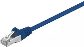 Goobay 95203, 0,25 m, Cat5e, SF/UTP (S-FTP), RJ-45, RJ-45, Mėlynas
