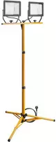 Goobay 49984, 100 W, LED, 4,6kg, IP65, Juoda, Geltona, Laisvai pastatoma darbo lemputė