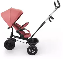Triratukas 6in1 su 360° sėdyne rožinis Kinderkraft ASTON 2 PLUS
