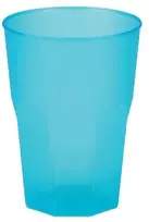 Santex Turkio spalvos plastikiniai stikaliukai 420 ml, 6 vnt.