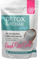 VIVAPHARM Negyvosios jūros druska DETOX & REHAB, 1000 g