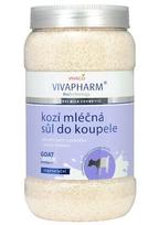 VIVAPHARM vonios druska su ožkos pienu, 1200 g