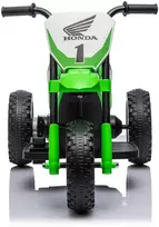 Vaikiškas elektrinis motociklas Honda CRF, šviesiai žalias, 71 × 40,5 × 43,5 cm