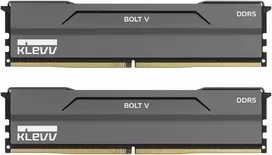 KLEVV BOLT V DDR5-6000 RAM, CL30, EXPO - 64GB Dual Kit, pilkas
