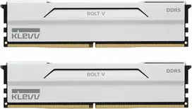 KLEVV BOLT V DDR5-6000 RAM, CL30, EXPO - 32GB Dual Kit, baltas