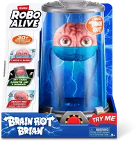 Robo Alive ROBOALIVE Interaktyvus žaislas „Brian the Brain“