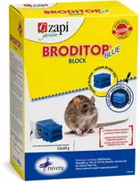 Graužikų nuodai Broditop Mėlynas BLOCK 300g