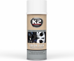 Gumuoti dažai K2 Color Flex juodi blizgūs 400ml
