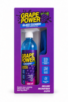 Stiklo veidrodžių valiklis BOKER Grape power 500ml su šluoste