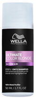 WELLA PROFESSIONALS Blonde Onyx Ultimate Color šampūns, 50 ml