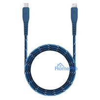 Energea NyloFlex Lightning to USB-C 1.5m Blue