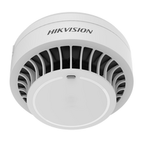Dūmų detektorius Hikvision HikFire HF-CS1, su baze, 2 laidų, 100×55mm, 24Vdc, fotoelektrinis