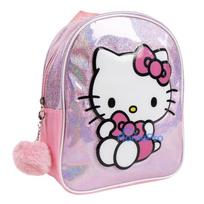 Hello Kitty holografinė kuprinė, krepšys 23 cm