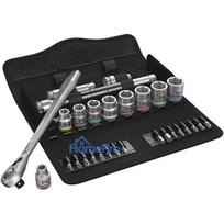 Wera Cyclops Metal Ratchet Set 8100 SB8 - 3 / 8 - Tool Set - black / sil