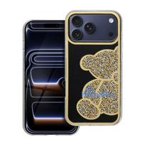 Case for iPhone 17 Pro Max / 18 Pro Max Teddy Bear gold