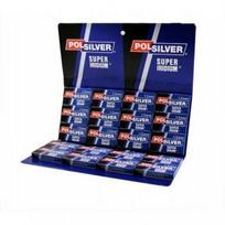 Skustuvo peiliukai Polsilver Super irydium, 20 x 5 vnt