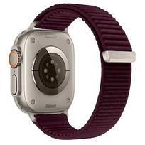 Tech-Protect watch strap NylonLoop Apple Watch 40/41/42mm, deep burgundy 5906302326655