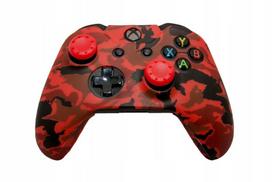 Žaidimų konsolė Silikoninis dėklas Xbox One pulteliui + 2 dangteliai