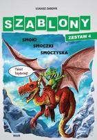 Šablonai - 4 šablonų rinkinys - Drakonai manekenai čiulptukai - Lukasz Zabdyr