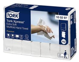 Tork lapiniai popieriniai rankšluosčiai Xpress Extra Soft Multifold, 100 lapelių, 2sl.
