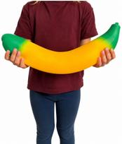 Squishy minkomas žaislas „Bananas XL“ (40 cm)