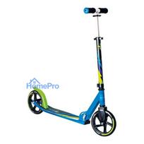 Akcija! Muuwmi Aluminium Scooter skrejritenis 205 mm zaļš-zils - melns AU 522
