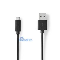 Nedis USB-A vads 2 m CCGL60500BK20 (5412810421626)