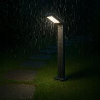 Saulės šviesos lauko Led stulpas 2in1, įsmeigiamas, reguliuojamas
