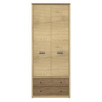 Spinta Mebelbos Denzel 2d2s, 85,9x59x210 cm, ruda