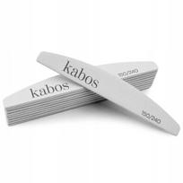 Kabos Dvipusė Pusmėnulio Dildė 10 x Half-Moon Nail File 150/240, Profesionali, Teflono danga, Universalus