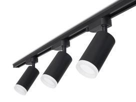 "Steka Ductus" komplektas Juodas GU10 x3 LED bėginis šviestuvas + 1,5 m ilgio magistralė - Juoda ir balta