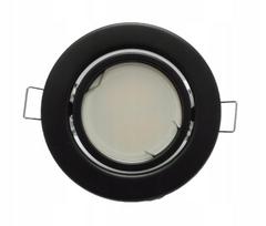 Led lubinis šviestuvas 7w 230v su Gu10 lizdu, juodas
