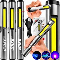 Verke V87553 Led Cob Uv darbo ir techninė lemputė su magnetu