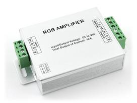 LED juostų signalo stiprintuvas LA-3CH 12A 144W - RGB