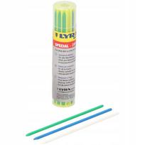 Lyra Profi Dry Marker pieštuko priedėliai: balta, žalia, mėlyna